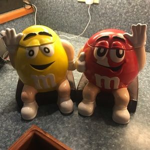 m&m used cookie jars